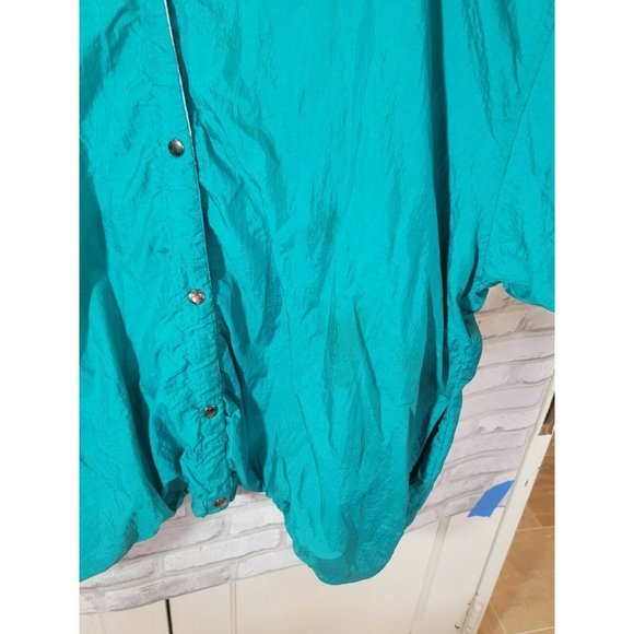 Vintage 80’s 90’s Reverse Full Zip Colorful Jacket - Picture 10 of 11